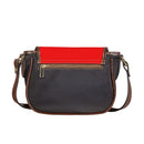 Red Saddle HandBag