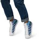 Jordy Blue High Top Canvas Shoes