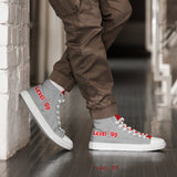 Grey High Top Canvas Shoes