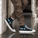 Black High Top Canvas Shoes