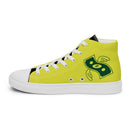 Yellow High Top Canvas Shoes