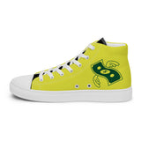Yellow High Top Canvas Shoes