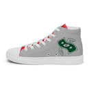 Grey High Top Canvas Shoes