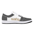 Grey Low Top Shoes