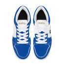 Blue Low Top Shoes