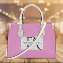 Pink Luxury leather Tote HandBag