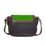 Green  Saddle HandBag