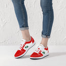 Red Low Top Shoes