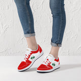 Red Low Top Shoes