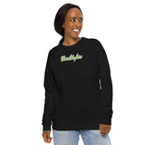 Unisex organic raglan sweatshirt