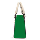 Green Luxury Leather Tote HandBag
