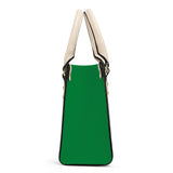 Green Luxury Leather Tote HandBag