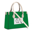 Green Luxury Leather Tote HandBag