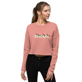 Smile And Peace Crop Sweatshirt