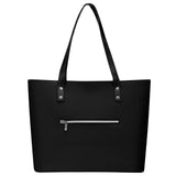 Black Waterproof Leather Handbag