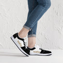 Black Low Top Shoes