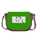 Green  Saddle HandBag