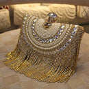 rhinestones diamond beaded clutch - For you and all