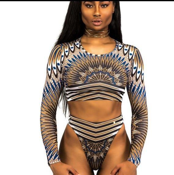 African print tribal bikini - For you and all