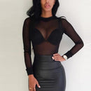 see through transparent mesh Top - For you and all