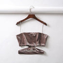 velvet tank top - For you and all