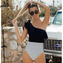 one shoulder one piece - For you and all