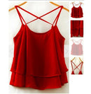 Casual ruffled tank top - For you and all