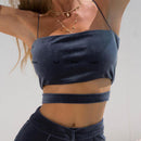 velvet tank top - For you and all