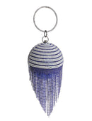 Diamond pearl beaded clutch - For you and all