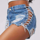 high waist ripped jeans short - For you and all