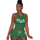 pink 2 piece shorts set - For you and all
