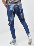 Tornado strap blue Jeans