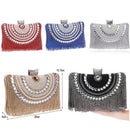 rhinestones diamond beaded clutch - For you and all