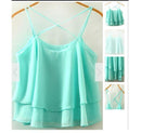 Casual ruffled tank top - For you and all