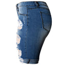 high waist ripped jean shorts - For you and all