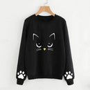 cat face sweater - For you and all