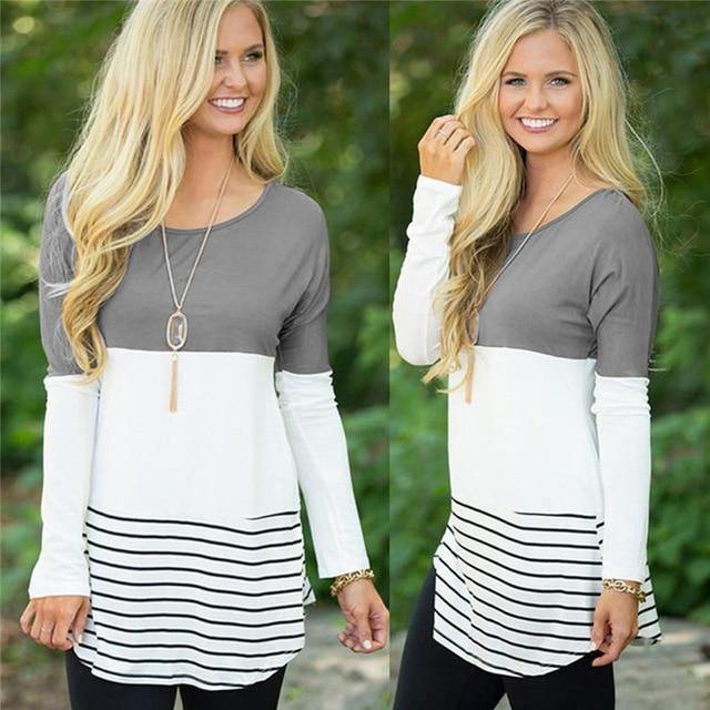Striped back lace top - For you and all