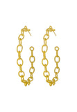 Chain Hoop Earrings by Bombay Sunset-3