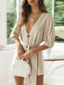 Deep V neck romper shorts - For you and all