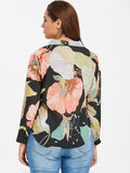 plus size semi-sheer floral top - For you and all
