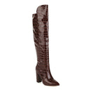 Leather knee high boots - For you and all