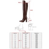 Leather knee high boots - For you and all