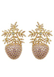 Wild Strawberry Earrings
