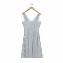 Bow detail V-neck dress - For you and all