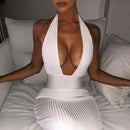 halter backless dress - For you and all