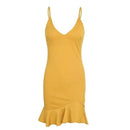 ruffle spaghetti strap mini dress - For you and all