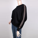 casual round neck Mesh top - For you and all