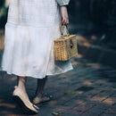 straw hand woven handbag - For you and all