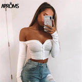 Off Shoulder Cropped Top - For you and all