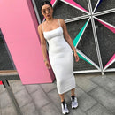 casual slip spaghetti strap dress - For you and all